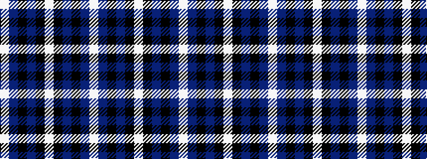 idealised woven sample of pattern WBKBKWKBKBW