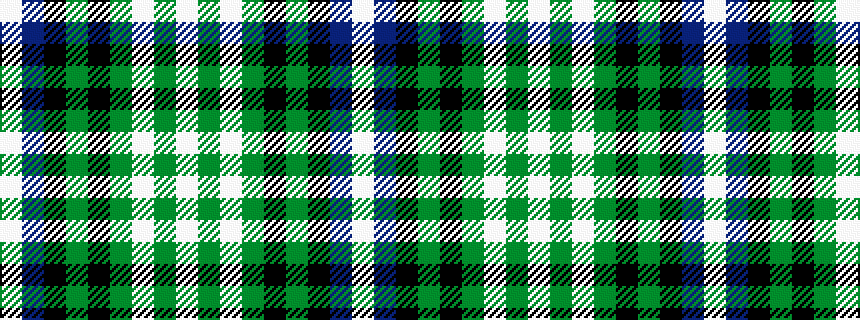 idealised woven sample of pattern WBKGKGWGW