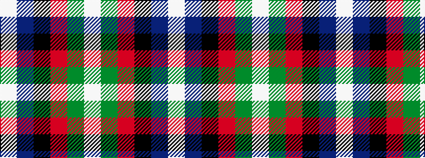 idealised woven sample of pattern WBKRGW