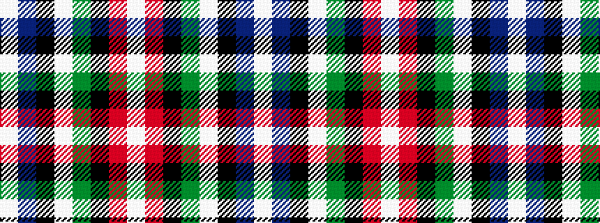 idealised woven sample of pattern WBKWGKRW