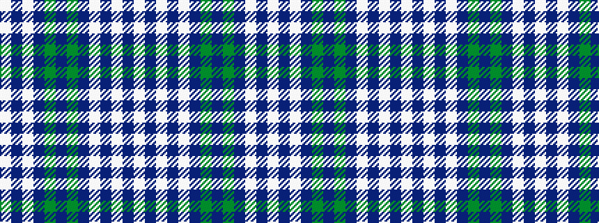 idealised woven sample of pattern WBWBGBGBWBWBW