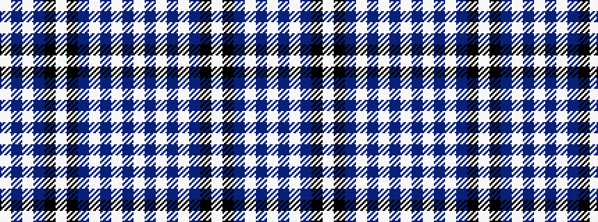idealised woven sample of pattern WBWBKWKBWBWBW