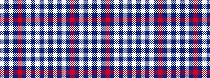 idealised woven sample of pattern WBWBRBWBWBW
