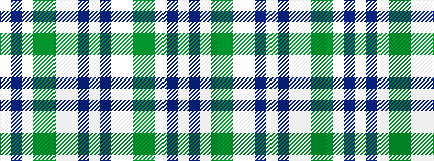 idealised woven sample of pattern WBWGGWWBW