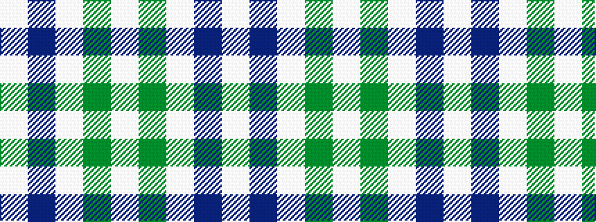 idealised woven sample of pattern WBWGW