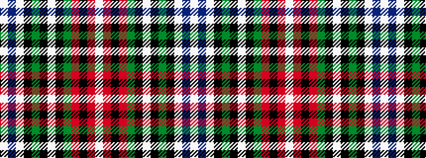 idealised woven sample of pattern WBWKGKWKGRKRW