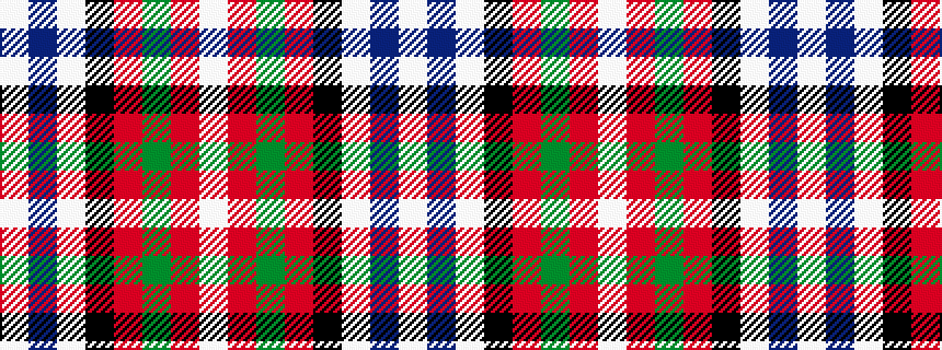 idealised woven sample of pattern WBWKRGRW