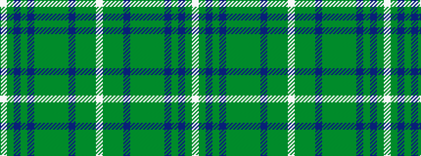 idealised woven sample of pattern WGBGBGGGGGBGGGW