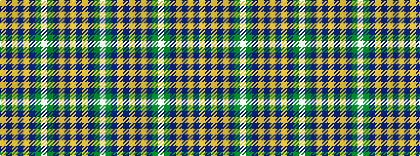 idealised woven sample of pattern WGBYBYBYBGWGBYBYBY