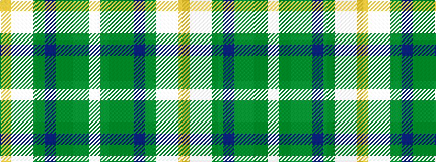 idealised woven sample of pattern WGGGBGWWY