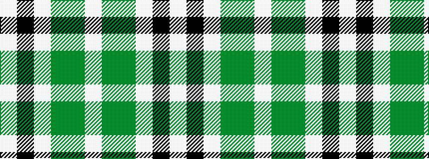 idealised woven sample of pattern WGGWKW