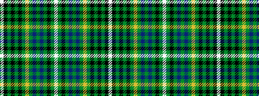 idealised woven sample of pattern WGKGBGBGYGKGKGKW