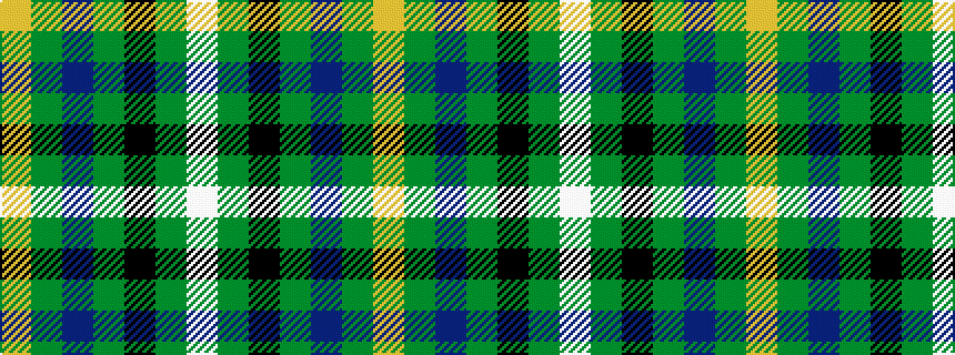 idealised woven sample of pattern WGKGBGY