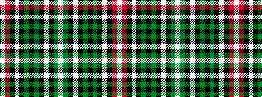 idealised woven sample of pattern WGKWKGKGKWKRW
