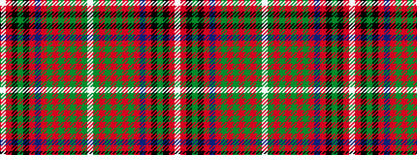 idealised woven sample of pattern WGRGRGRGRBRKGKRW