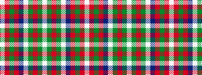 idealised woven sample of pattern WGRGWBRGRW