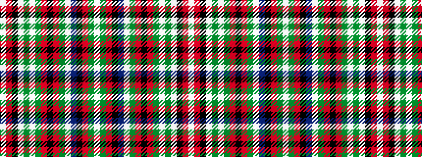 idealised woven sample of pattern WGRKBWGRKRGWGWKRW