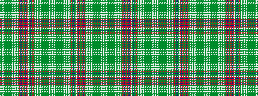 idealised woven sample of pattern WGWGGGGGGGWGWGWGRBRGRBRWGBGRGWGWGWGGGGGGGWGW