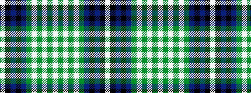 idealised woven sample of pattern WGWGWGBKBKW