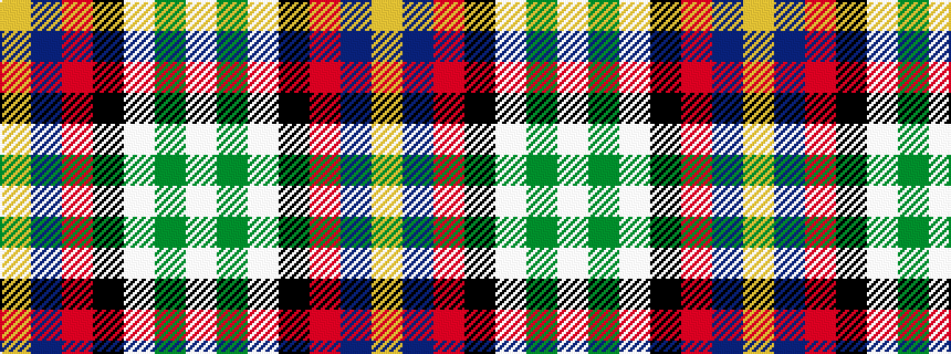 idealised woven sample of pattern WGWKRBY