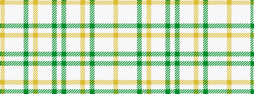 idealised woven sample of pattern WGWWWYWGWWWWY