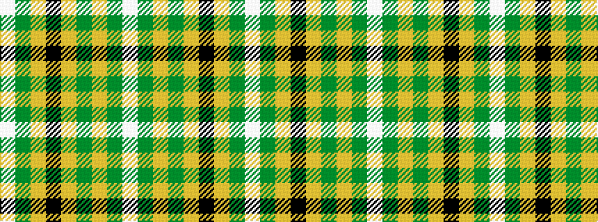 idealised woven sample of pattern WGYGYKYGW