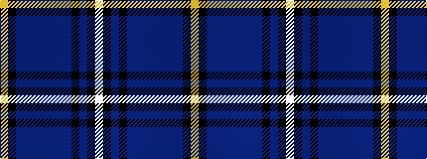 idealised woven sample of pattern WKBKBBBBBBBKY