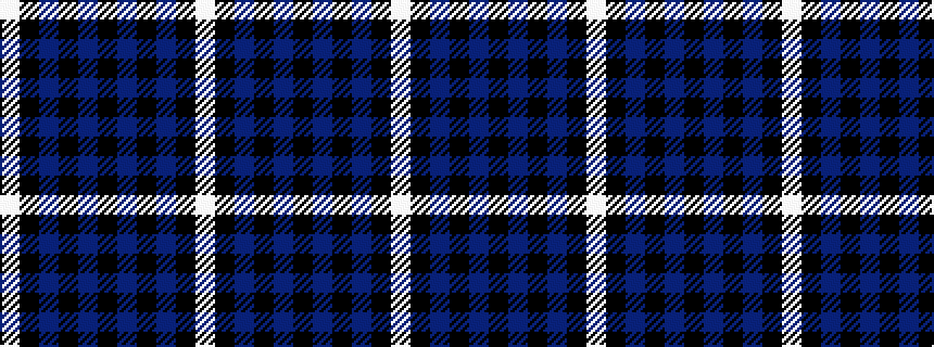 idealised woven sample of pattern WKBKBKBKBKW