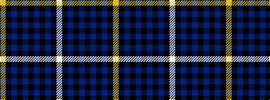idealised woven sample of pattern WKBKBKBKBKY