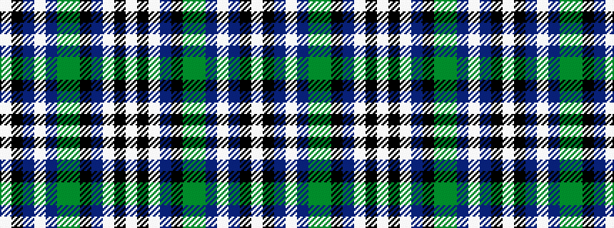 idealised woven sample of pattern WKBWBGGKBWKW