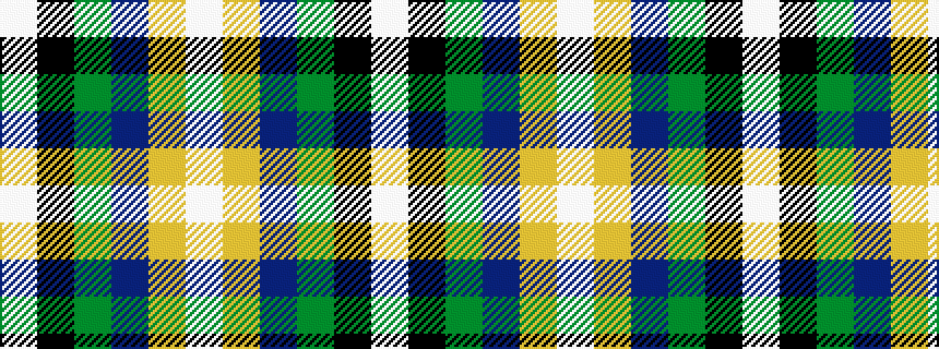 idealised woven sample of pattern WKGBYW