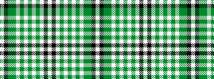 idealised woven sample of pattern WKGGWGWGWGWKW