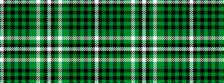 idealised woven sample of pattern WKGKGKGKGGWGKW
