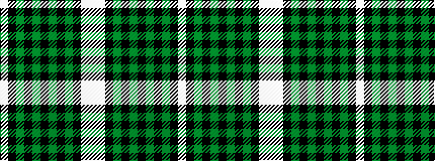 idealised woven sample of pattern WKGKGKGKGKWW
