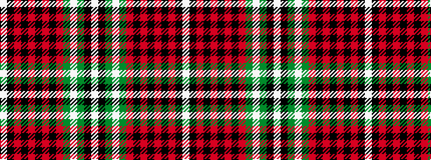 idealised woven sample of pattern WKGWGRKRKRKRKW