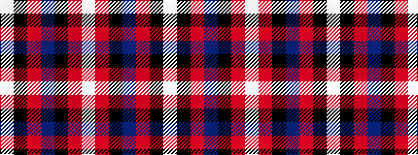 idealised woven sample of pattern WKRBKRW