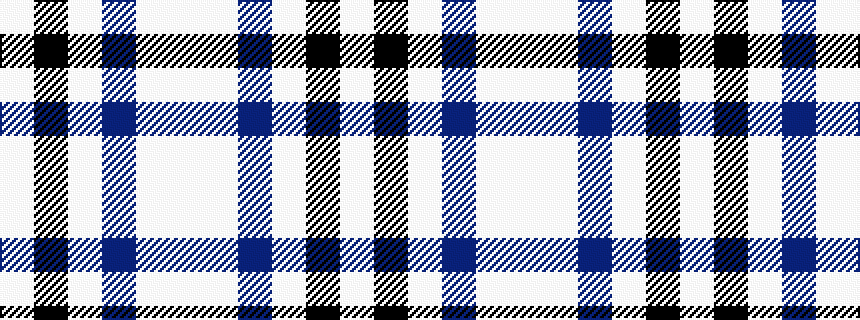 idealised woven sample of pattern WKWBWW