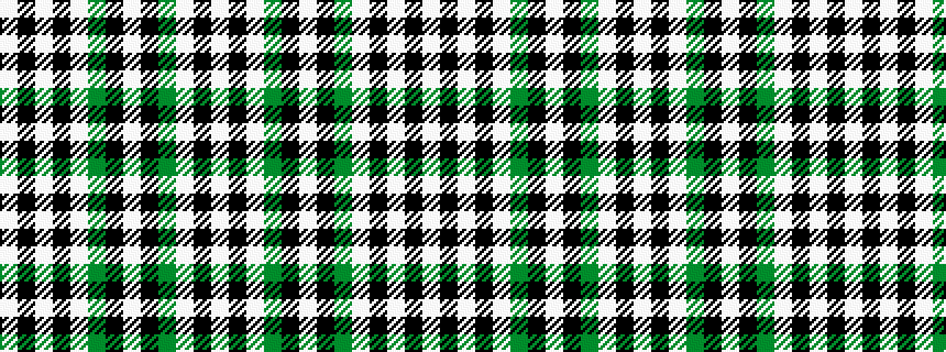 idealised woven sample of pattern WKWGKWKGWKWKW