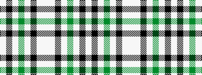 idealised woven sample of pattern WKWGWKWW