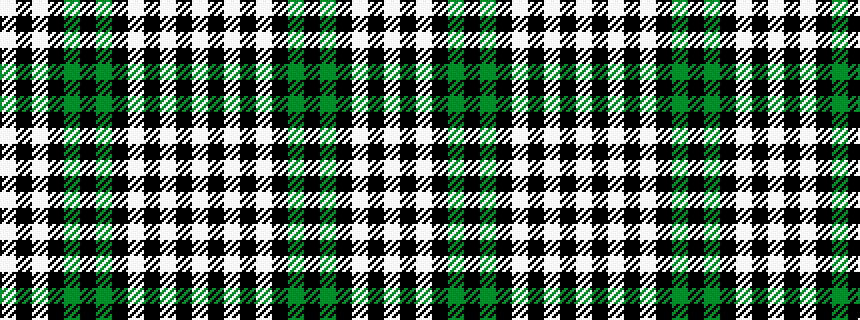 idealised woven sample of pattern WKWKGKGKWKWKW