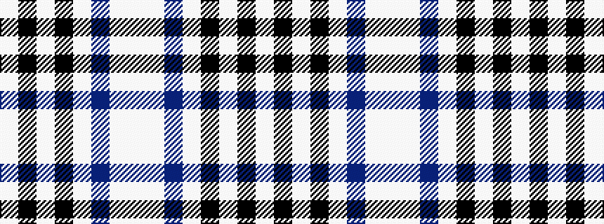 idealised woven sample of pattern WKWKWBWW