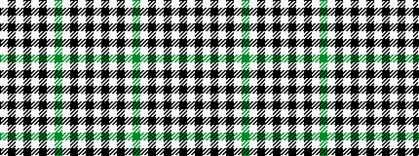 idealised woven sample of pattern WKWKWGWKWKWKW