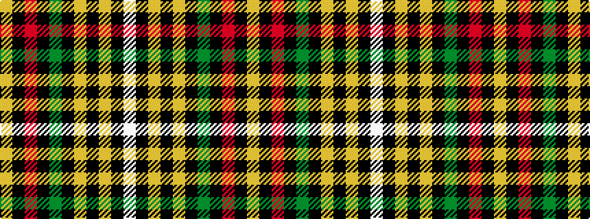 idealised woven sample of pattern WKYKYKGKRKY