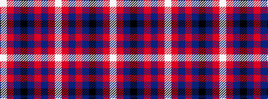 idealised woven sample of pattern WRBKBRBRW