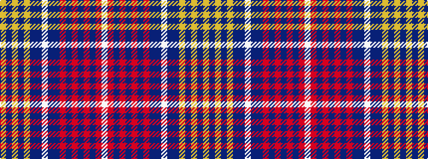 idealised woven sample of pattern WRBRBRBRBBWBBYBYBY