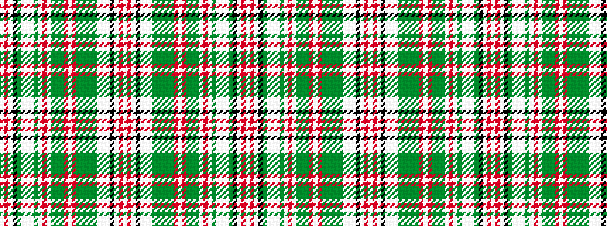 idealised woven sample of pattern WRWKGWWWGWRWGGGRWRGGGGGWWWKWRW