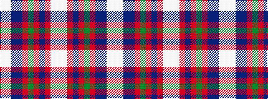 idealised woven sample of pattern WWBBRGRBRWW