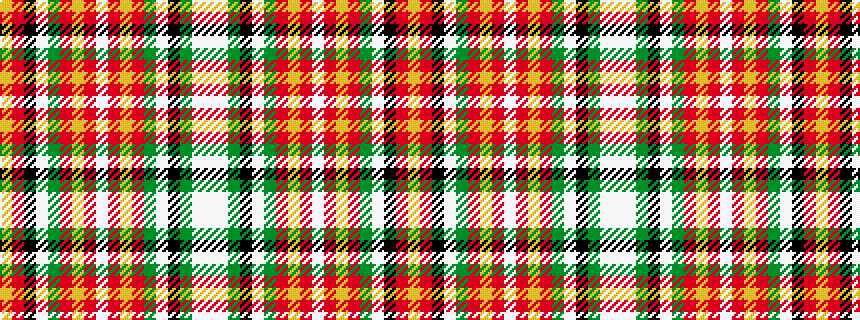 idealised woven sample of pattern WWGKWGRYRWRYRGWKRY