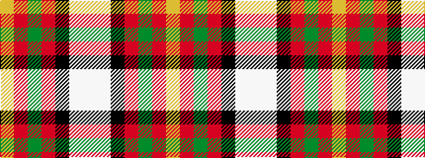 idealised woven sample of pattern WWKRGRY