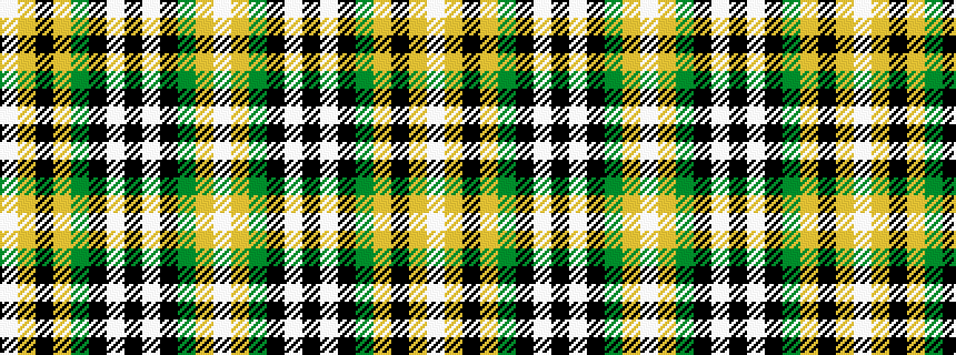 idealised woven sample of pattern WYGKWKWKGYKYW